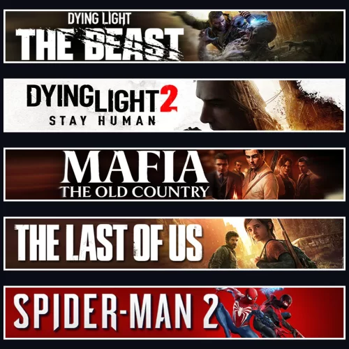 Beast +DY2 +Mafia +TLOU1 +Spider 2